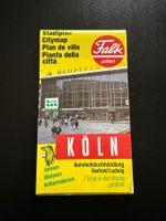 Falk Plan Stadtplan Köln, vintage Strassenkarte, Top Zust...