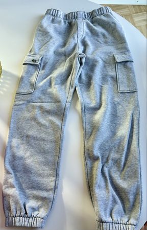 Pantaloni tuta grigi Lacoste taglia 14 anni bambino