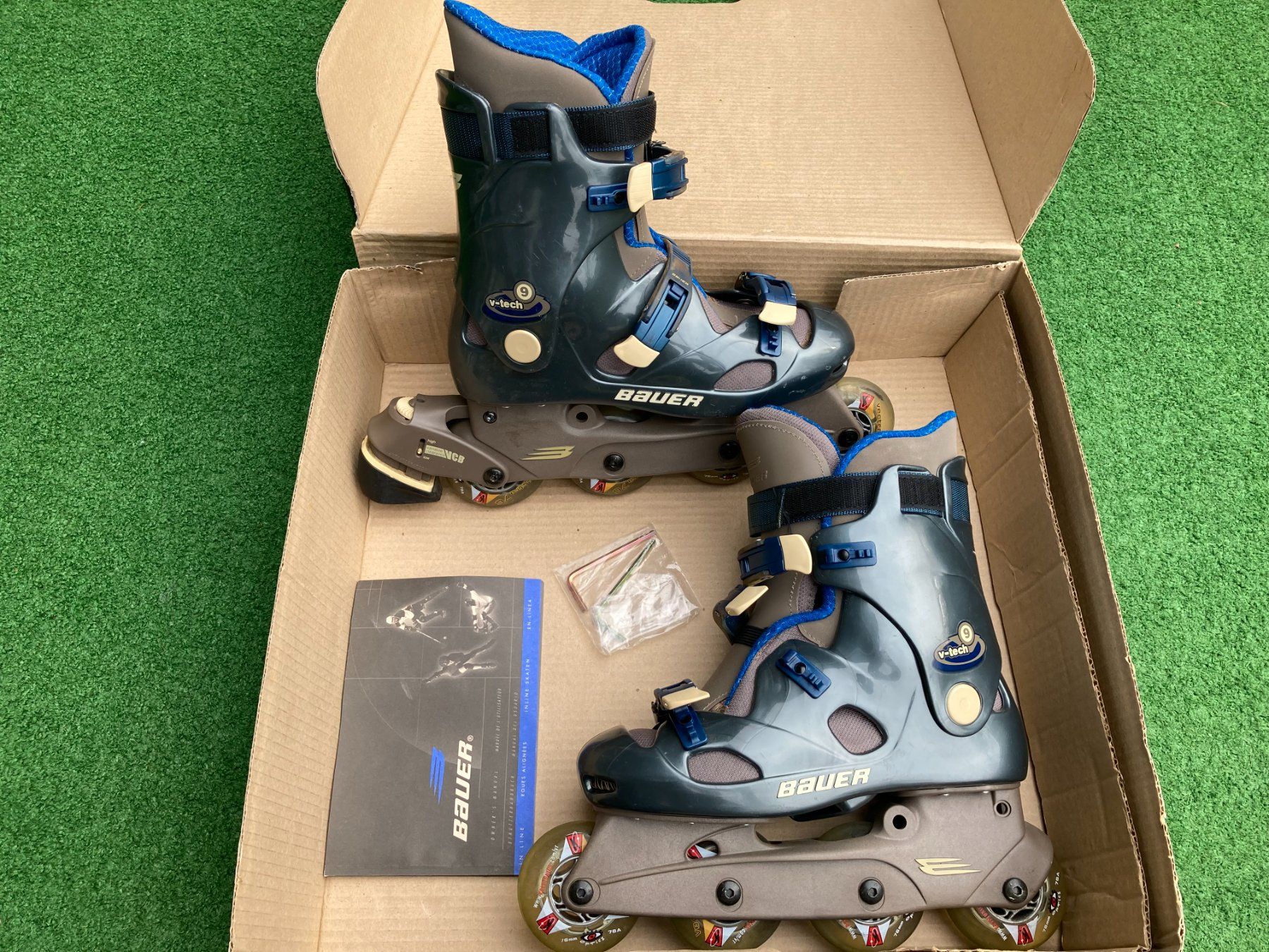 Bauer Pattini in linea & Pattini a rotelle: Bauer V-Tech 9  Gr. 40  Inline Skates – Usato da Gerlafingen venduto da Skidmore 4