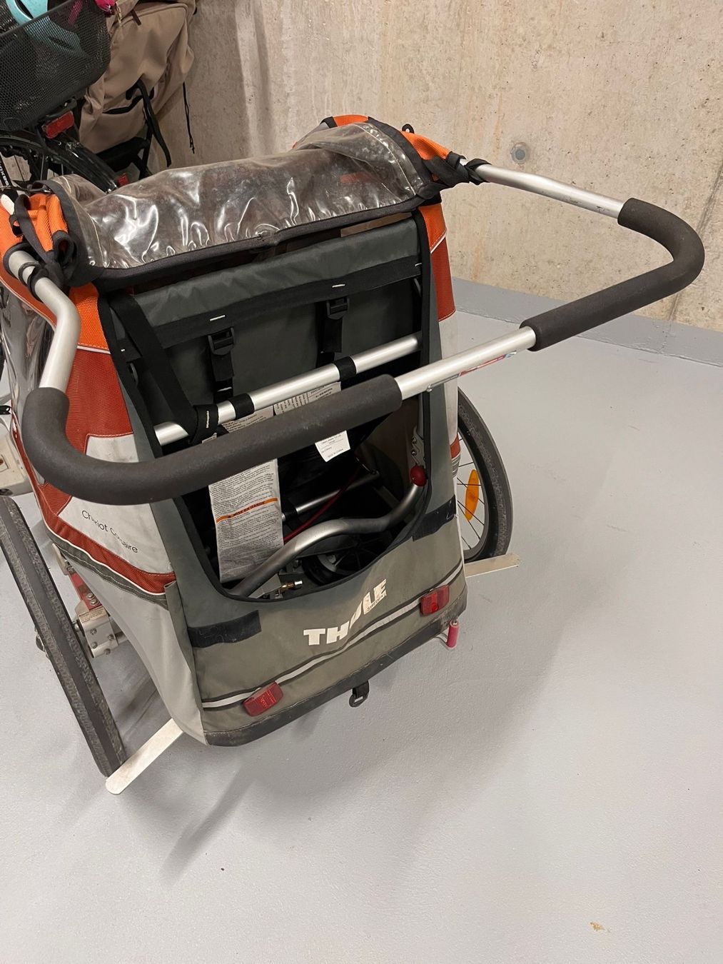 Thule Anhänger: Veloanhänger mit Kupplung (Thule) – Gebraucht aus Hallau von ckn_srw9 1
