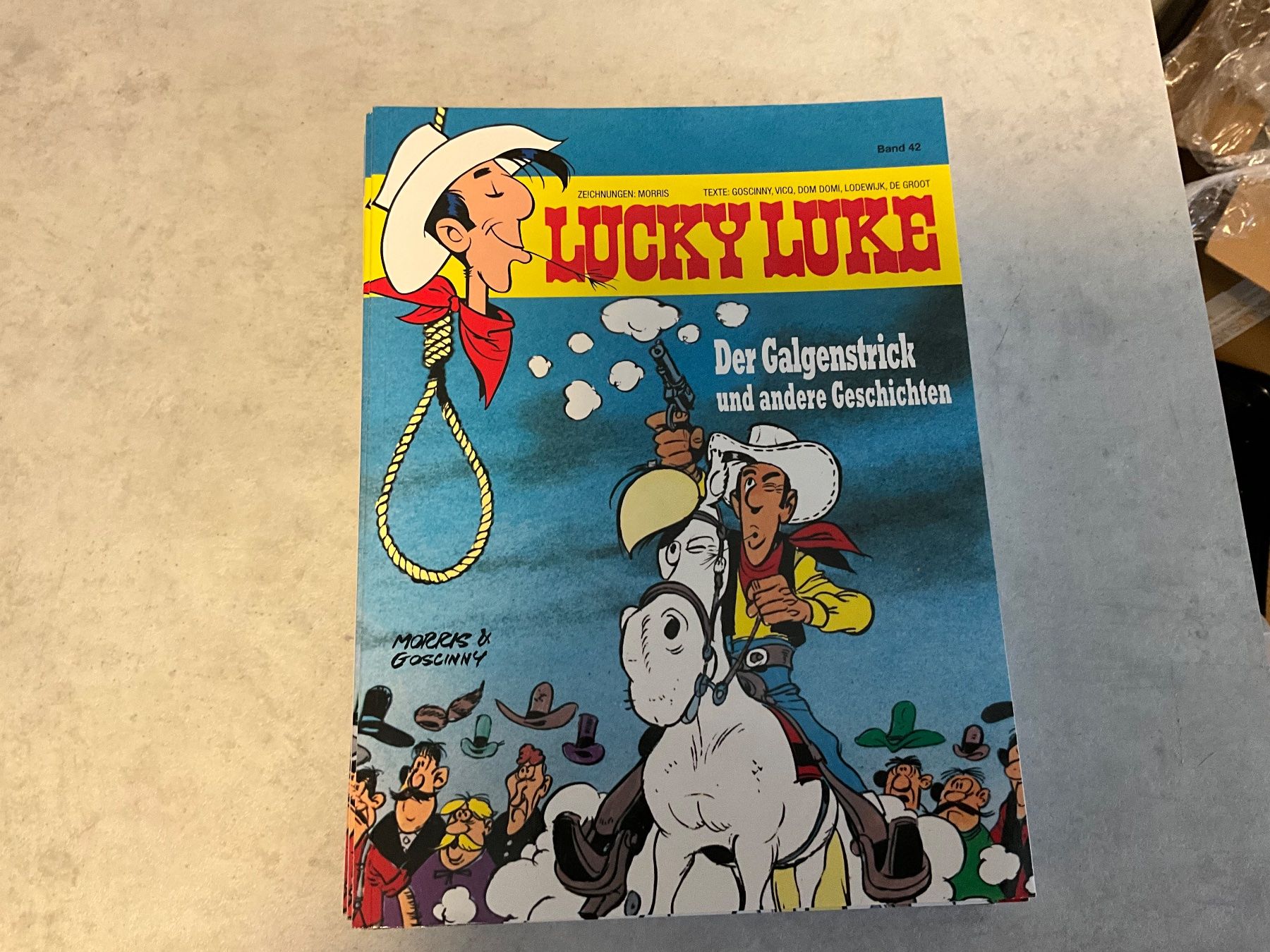 Comics: Lucky Luke Comic, Band 42, "Der Galgenstrick" – Gebraucht aus Agriswil von Ueli03