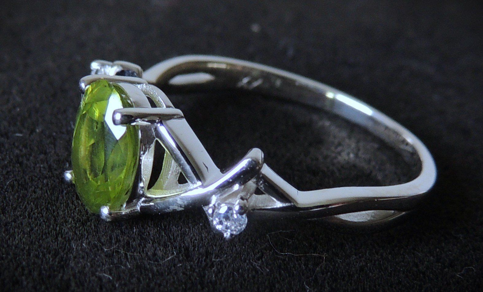 Anelli: Peridot Silber 925 Fingerring Gr. 57 – Nuovo (secondo la descrizione) da Waldenburg venduto da schaller707 3