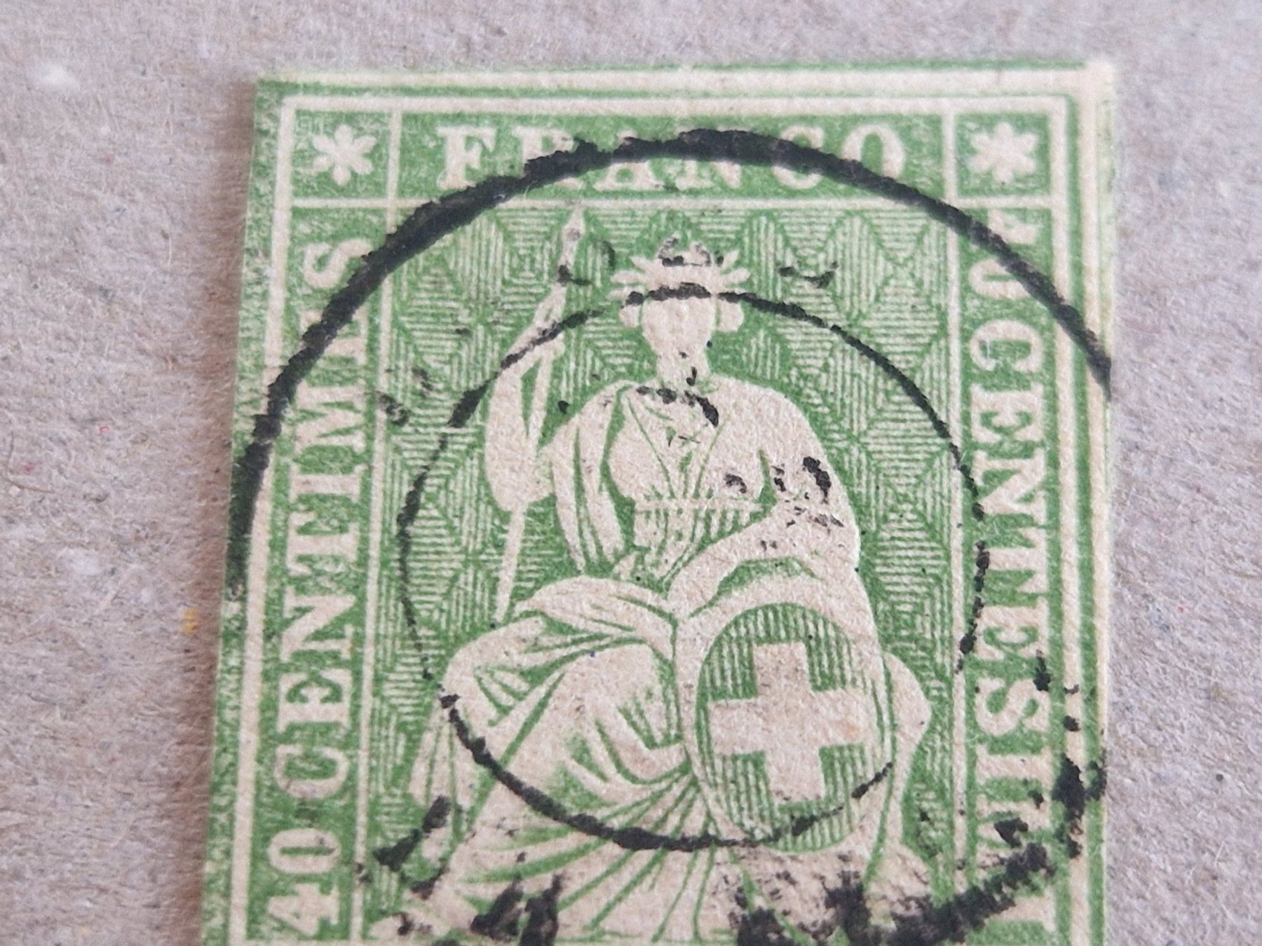 Tous les timbres: Strubel 26G, signiert, ab 1.- – D'occasion à Burgdorf par Glossy01 1
