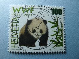 2011 Sondermarke WWF Panda 1382  ET Voll
