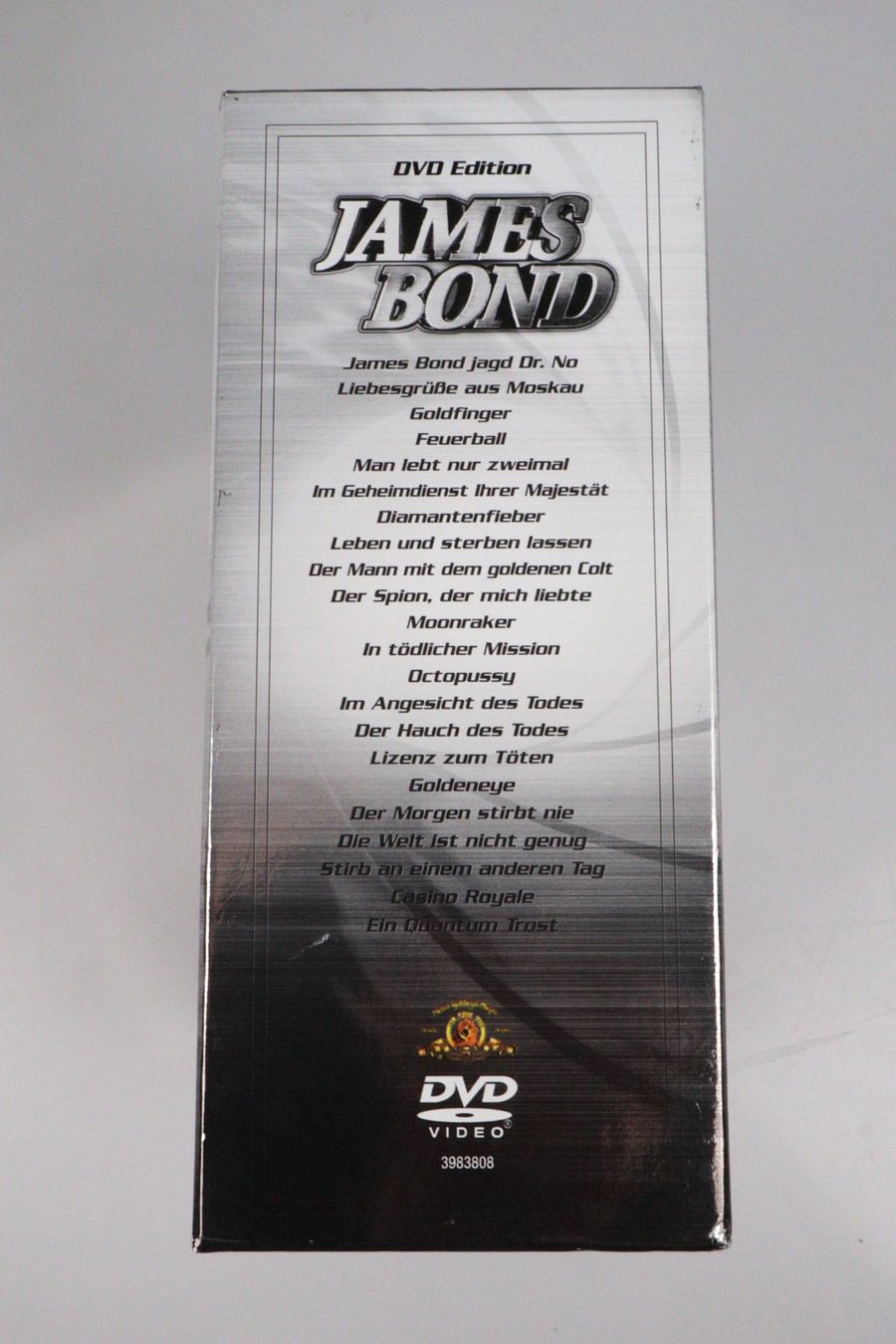 Tutti i DVDs: James Bond DVD Collection BOX – Usato da Volketswil venduto da brockipfannenstil 2