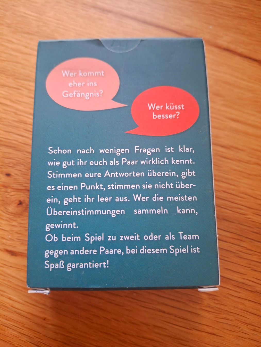 Spiele: Wie gut kennt ihr euch wirklich? – Gebraucht aus Horgen von Vivi0507 1