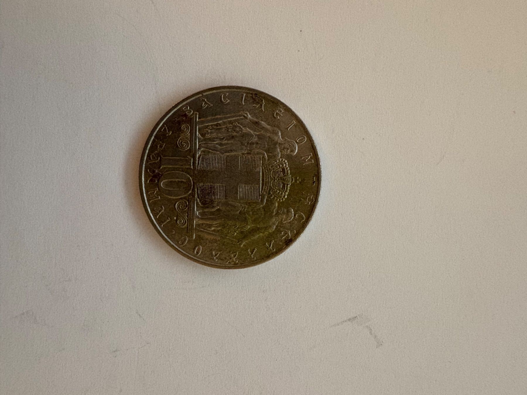 Tutti le monete: 10 drachmen munze 1968 – Usato da Murten venduto da Tzaugg 1