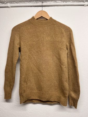 Soeur Camel Knit Mock Neck Sweater - Size 38 -
