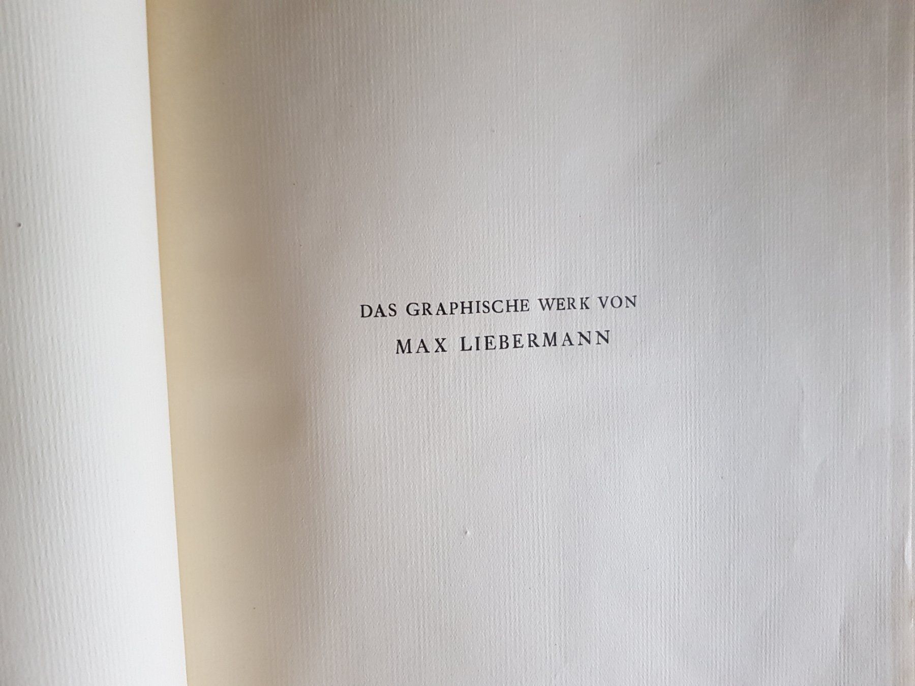 Bücher: Das graphische Werk von Max Liebermann - 1923 – Gebraucht aus Walterswil BE von Lonitti 4
