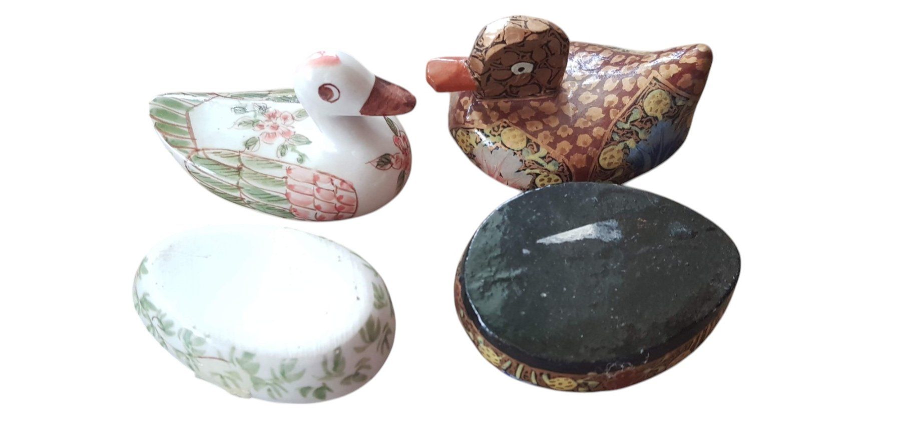 Figuren: Enten Schmuckdosen 2 Stück – Gebraucht aus Mörschwil von wunderkiste44 2
