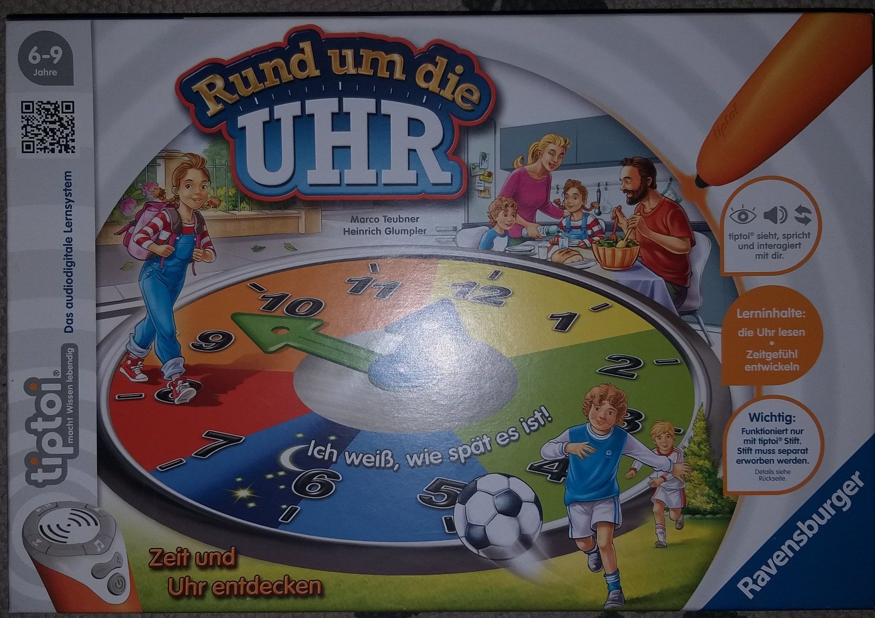 Ravensburger Spiele: Lernspiel tiptoi "Rund um die Uhr" – Gebraucht aus Wangen ZH von oky-doky