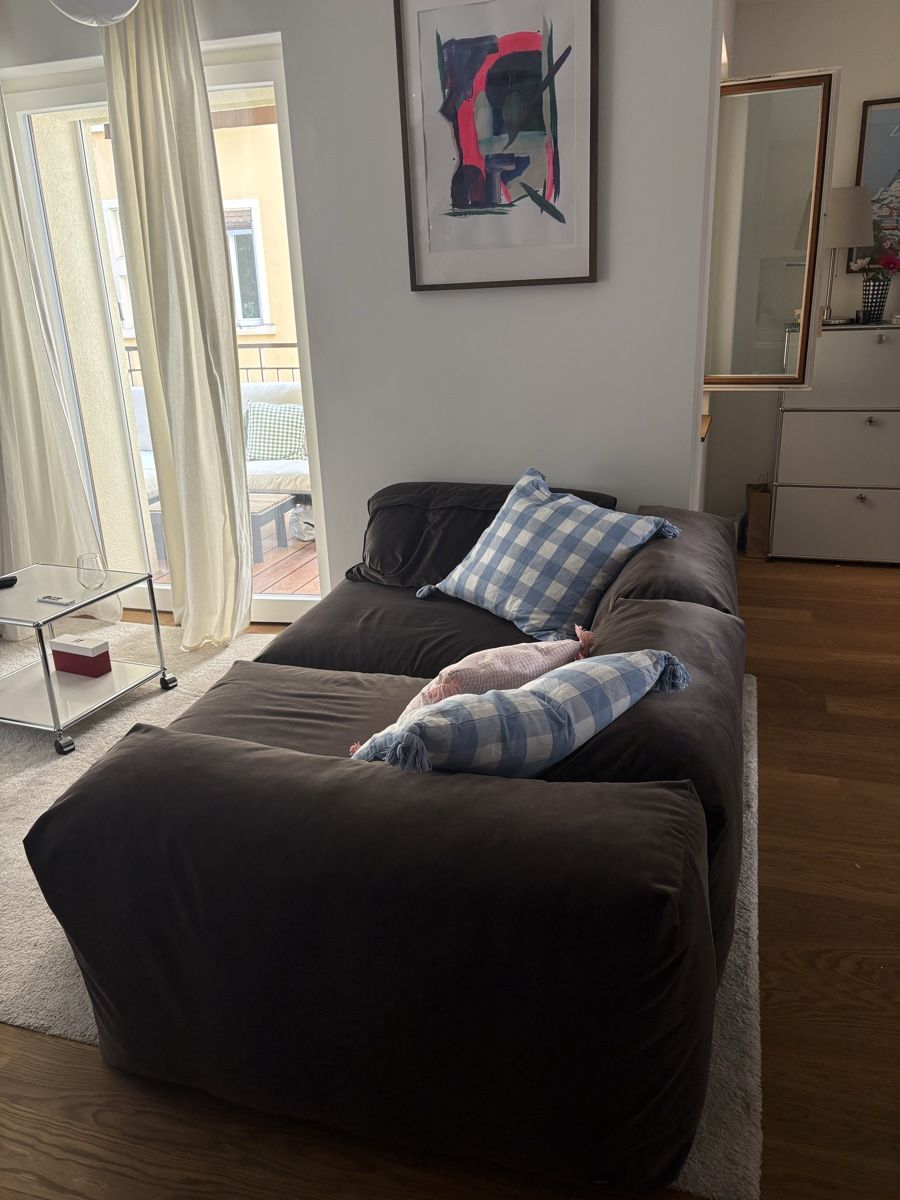 Vetsak Divani: Vetsak Couch Suede Brown – Usato da Zürich venduto da _luca_la 2