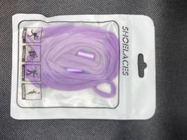 Elastische Schnürsenkel mit Schnellverschluss Lila
