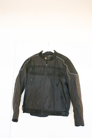 Motrradjacke Harley Davidson. Genuine MotorClothes. Schwarz.