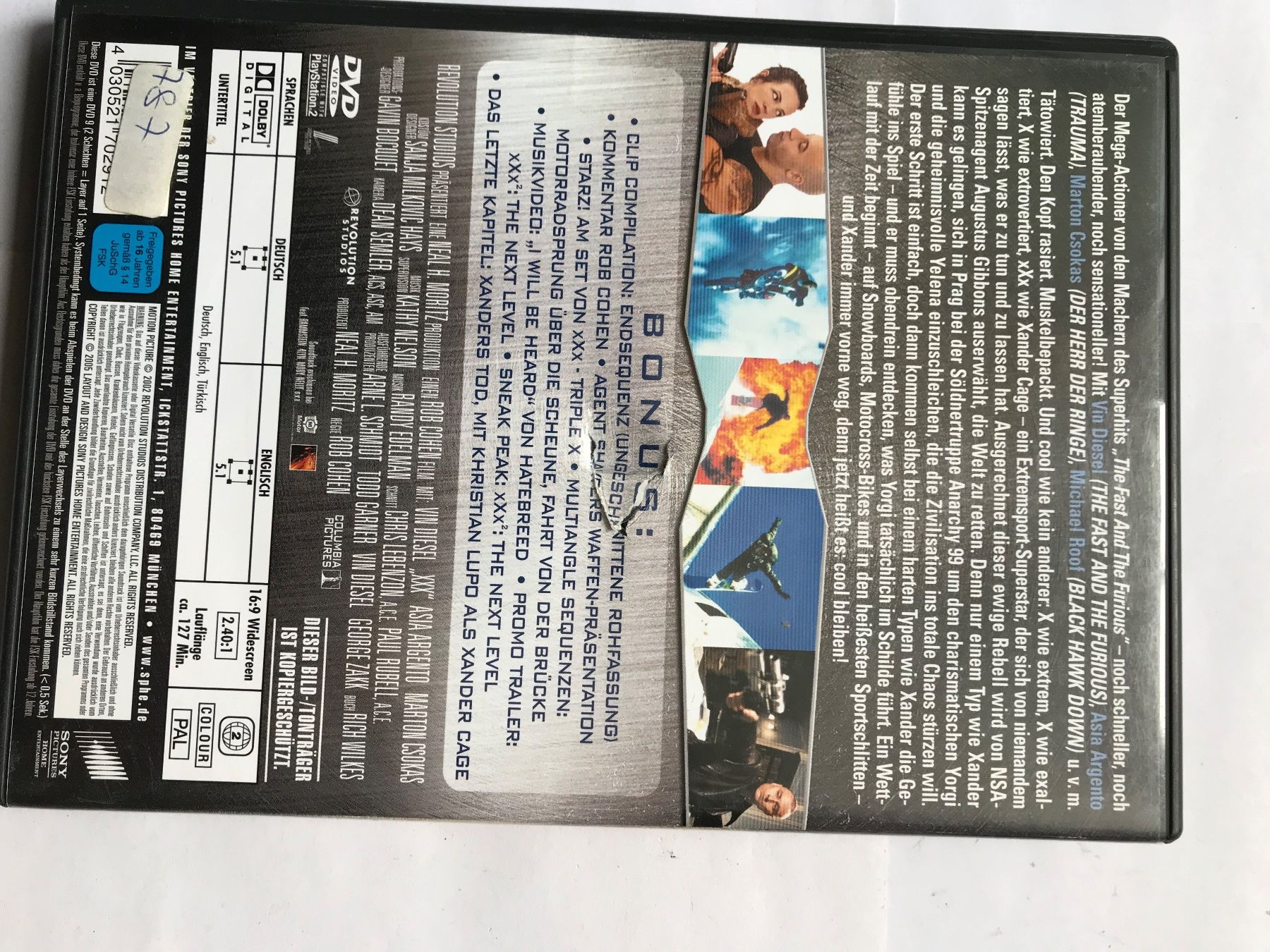 Alle DVDs: dvd, „XXX“ – Gebraucht aus liestal von makai05 1