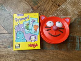 Haba Tumpf Junior und Djeco Kartenhalter Katze (ab 3 Jahre)