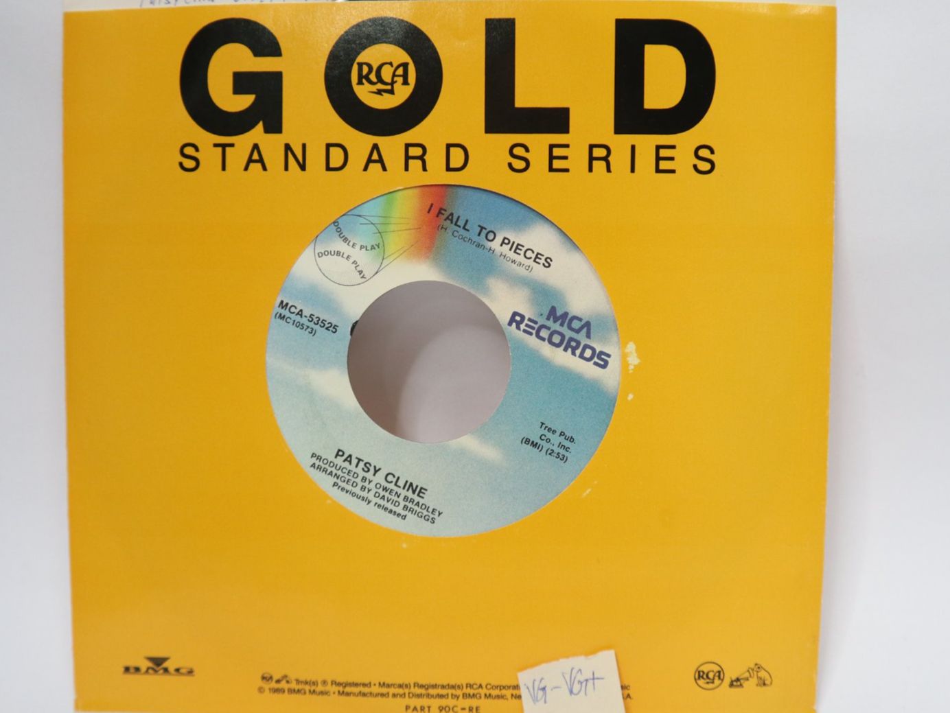 Vinyles: Vinyl Single Patsy Cline Crazy für Jukebox – D'occasion à Eschenbach SG par Astalavista 1