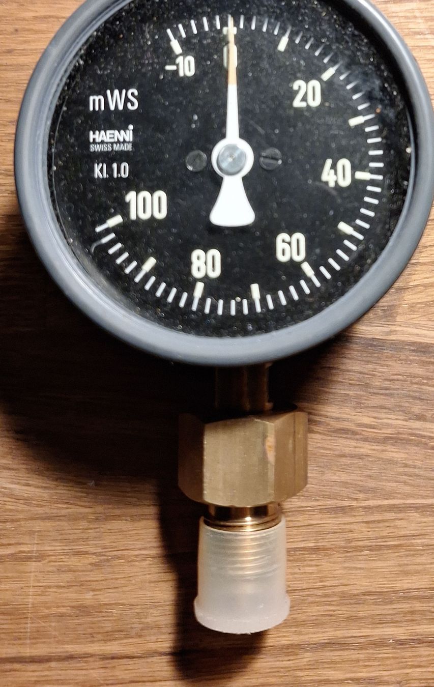 Haenni Messen: Manometer Haenni KL 1.0 mWS – Neu (gemäss Beschreibung) aus Appenzell von Mar_ijan