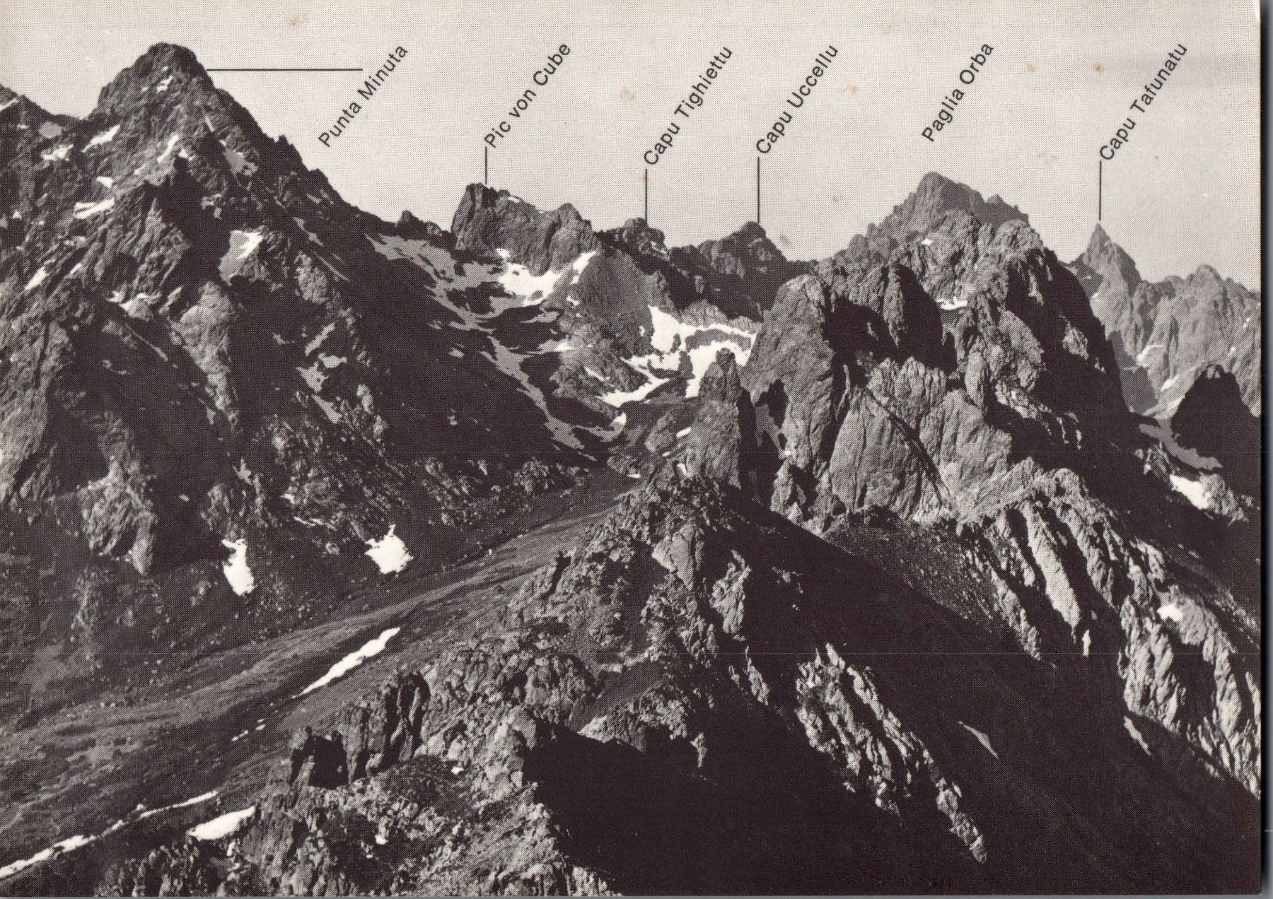 Cartoline postali: Originale alte Ansichtskarte: Bergpanorama Korsika, Top! – Nuovo (secondo la descrizione) da Zürich venduto da 1.Simon