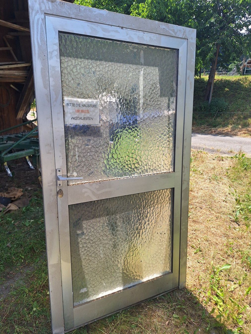 Porte: Aluminium Haustüre Glastüre – Usato da Eptingen venduto da Bobbl1 1