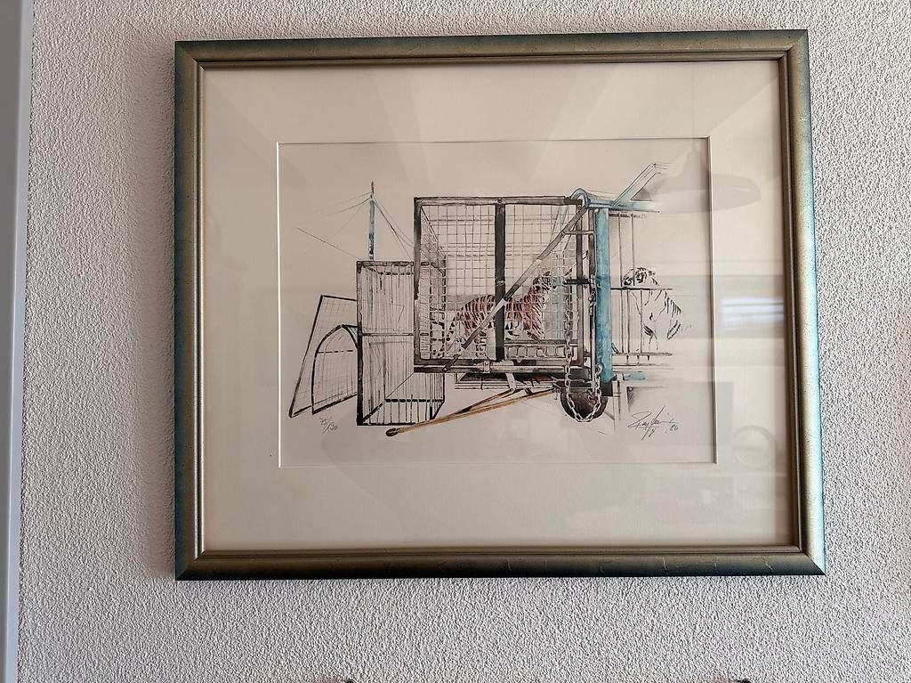 Grafiken & Lithographien: Rolf Knie, Lithographie von 1989 – Gebraucht aus Kleindöttingen von wasi55