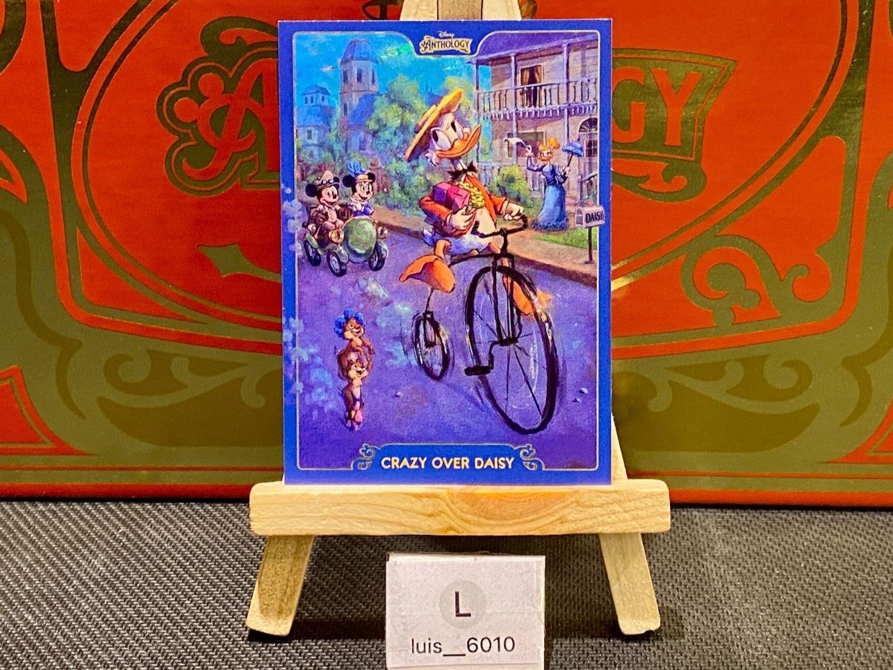 Disney Carte collezionabili: Disney Anthology Crazy Over Daisy 187/500 Glith Holo – Usato da Kriens venduto da luis__6010