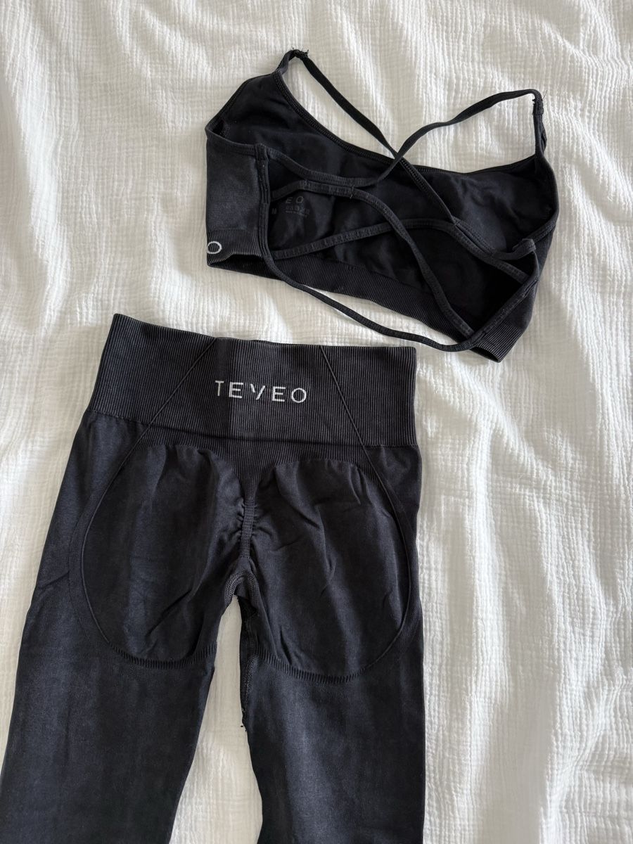 Leggings: teveo washed black set – D'occasion à Altikon par borchardt.sara