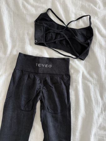 teveo washed black set