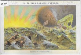 Expedition Polaire D'Andree - Cacao Van Houten - Ballon