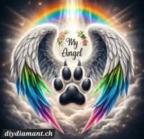 Diamond Painting My Angel-121-40x40-626