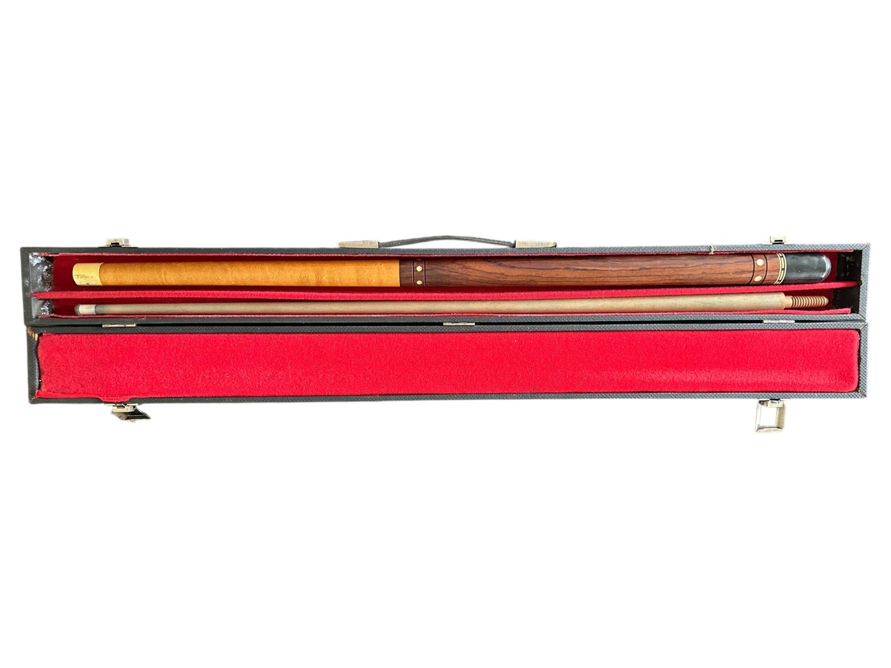 Tables de billard: Ancien coffret queue de billard en bois – D'occasion à Morges par Auct 7