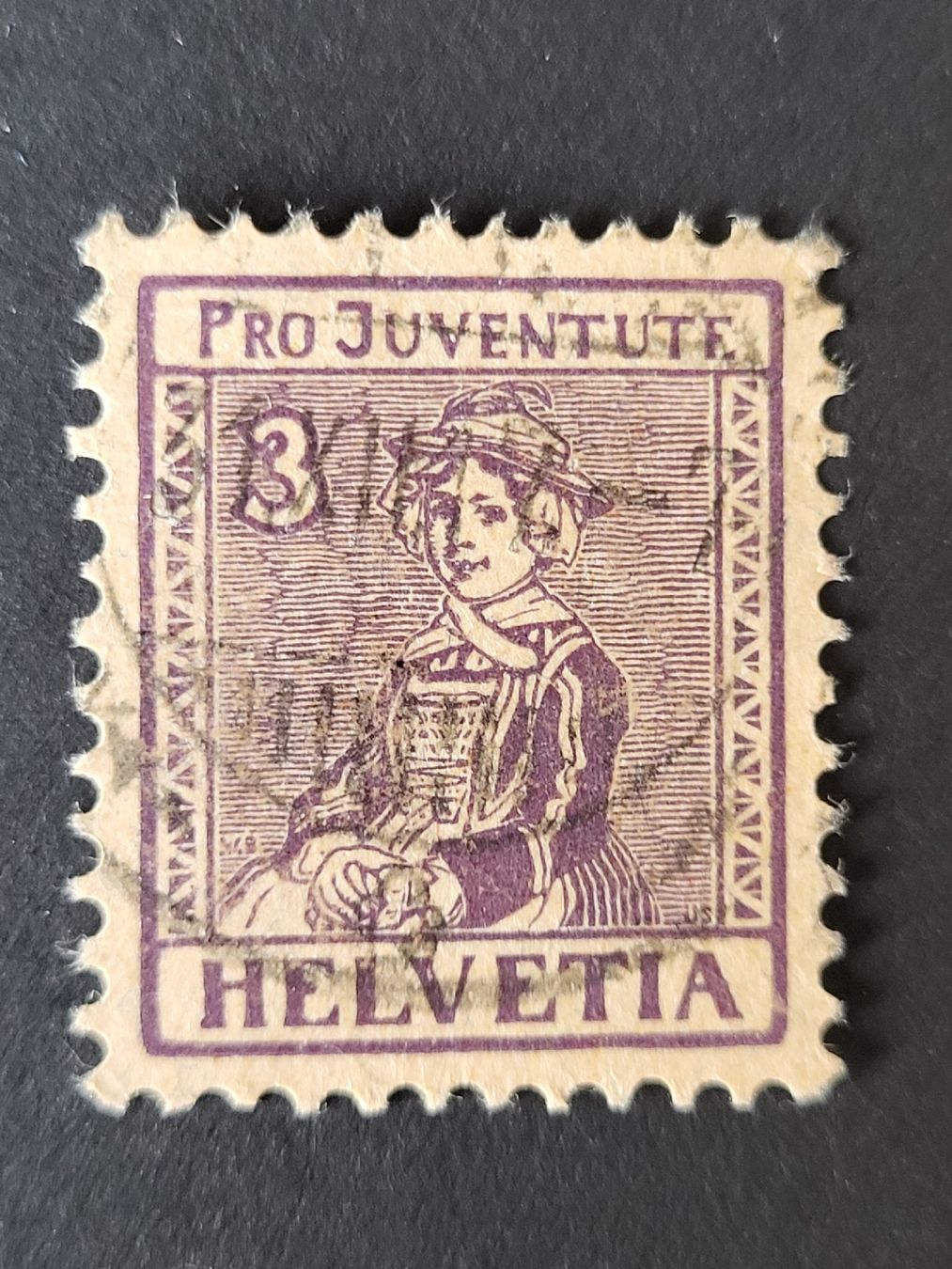 Tous les timbres: 1917, Pro Juventute J7 – D'occasion à stäfa par brandy66