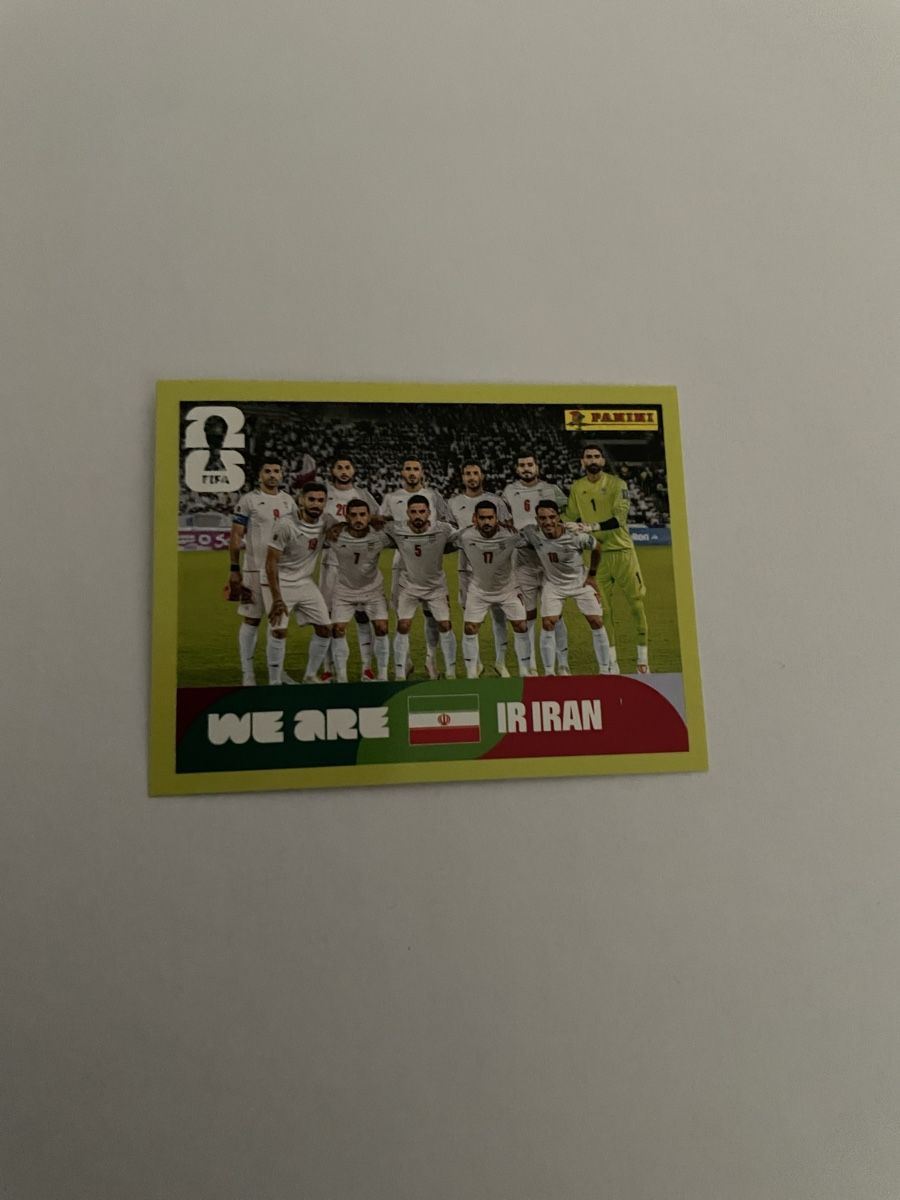 Panini Carte collezionabili: FIFA WM 2026 WE ARE Iran IRN13 – Nuovo (secondo la descrizione) da Winterthur venduto da Cobraforce