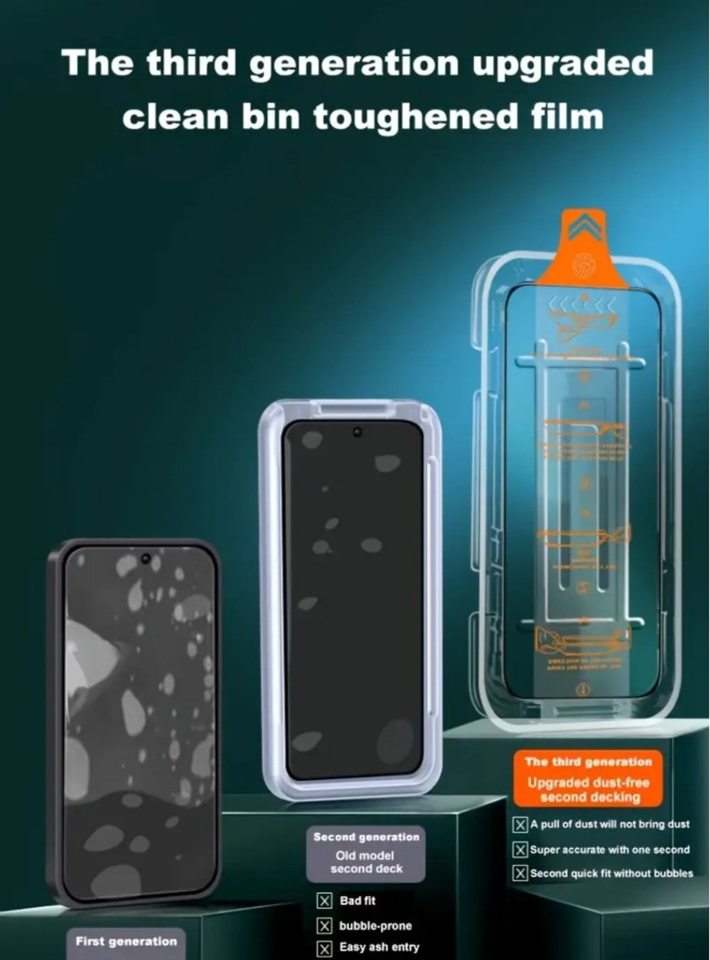 Ritocchi & pellicole di protezione: Iphone 16 Pro Displayschutz / Panzerglass – Nuovo e nell'imballaggio originale da Kreuzlingen venduto da RahMal 3