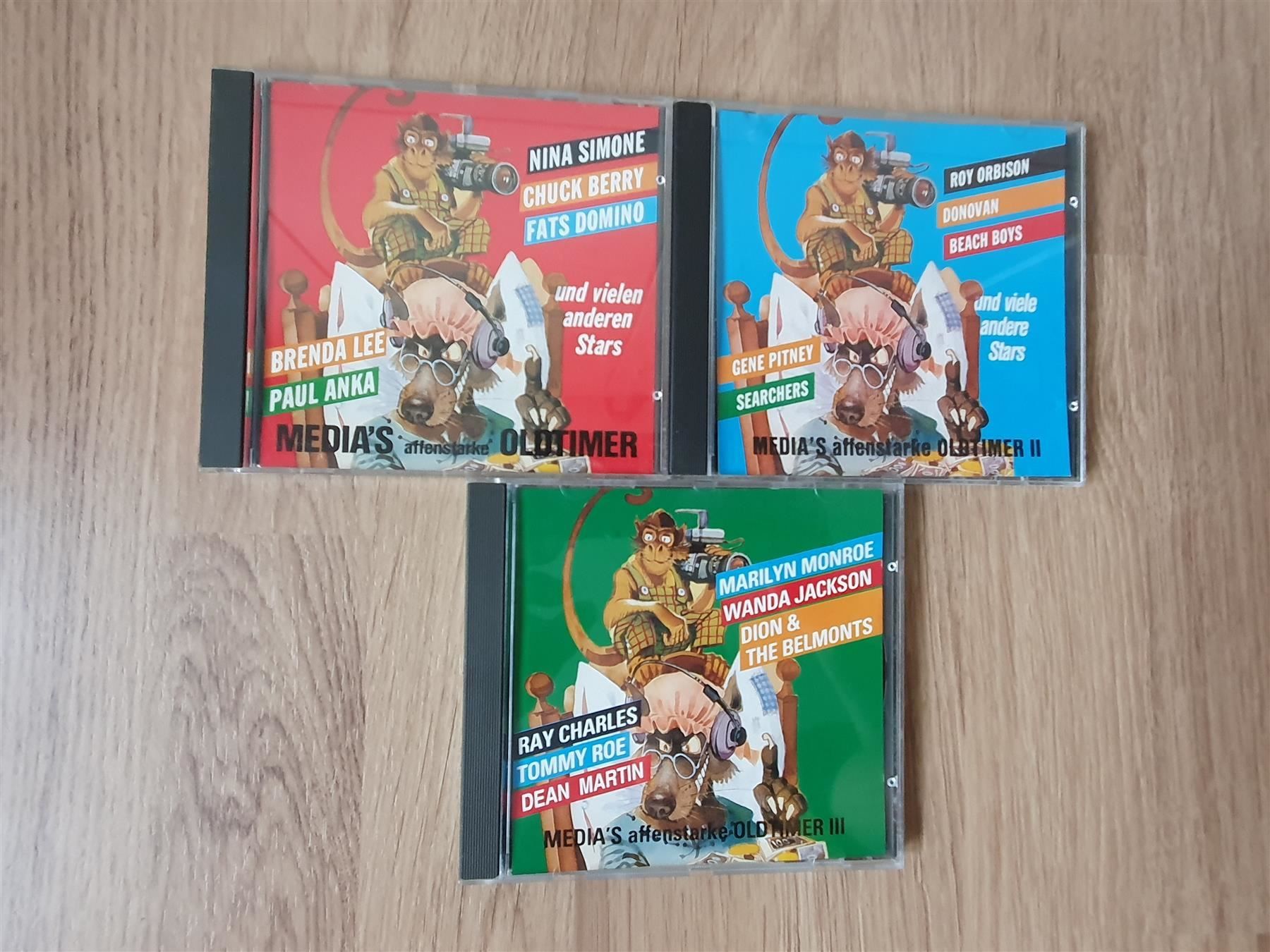 CD: Media's affenstarke Oldtimer Vol. 1 - 3 (Various) – Usato da Alpnach Dorf venduto da Burnbuster