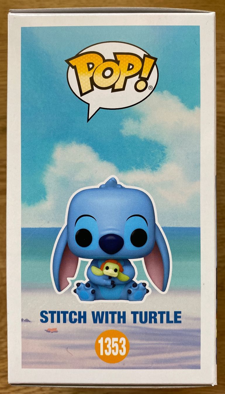 Funko Statuette: Funko Pop! Disney Stitch with Turtle – Nuovo e nell'imballaggio originale da Rafz venduto da SaintCruz 3