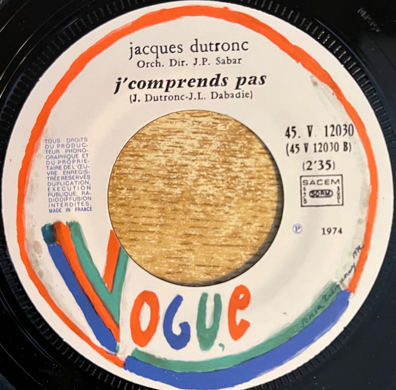 Schallplatten: JACQUES DUTRONC - L'AMOUR PRISON – Gebraucht aus Bussigny von vinyl-pas-cher 3