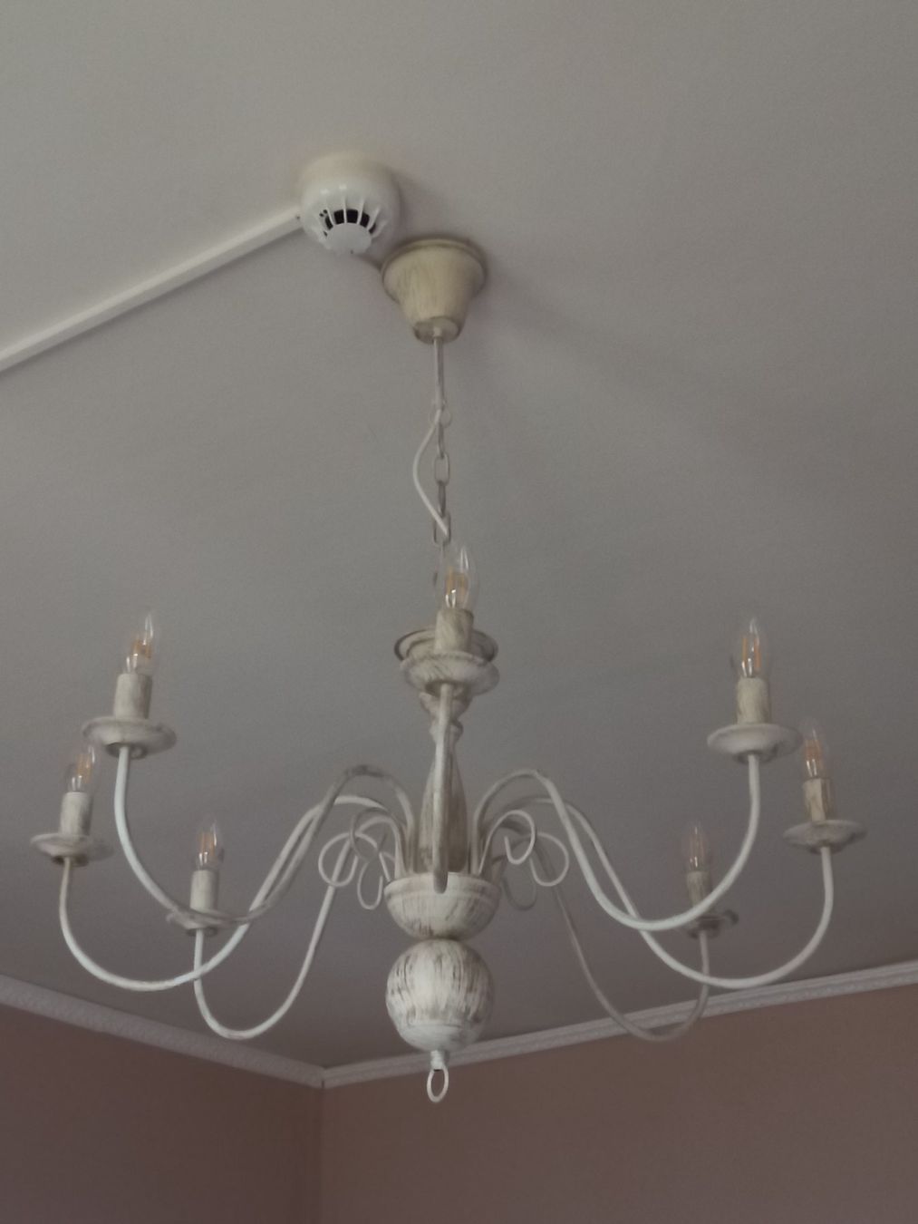 Lampade: lustre 8 branches – Usato da Léchelles venduto da pacameal 1