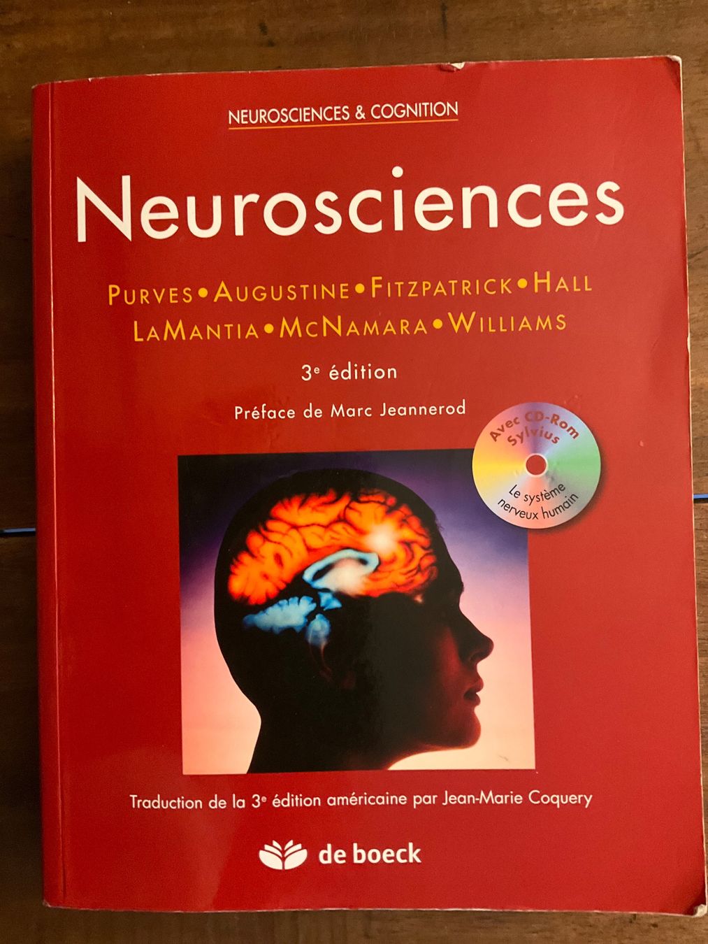Libri: Neurosciences - Purves - 3ème édition - sans Cd – Usato da Avenches venduto da Lactobacille