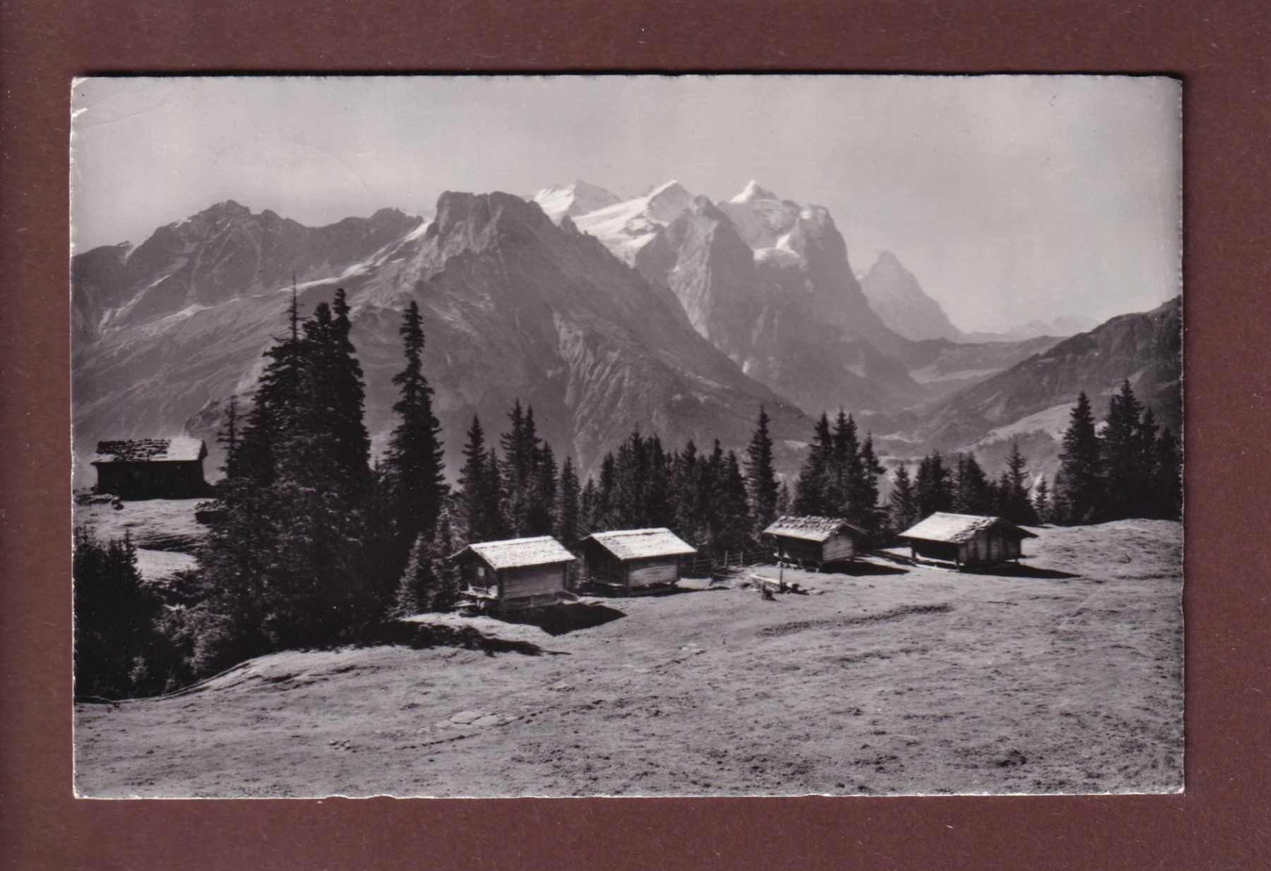 Ansichtskarten: GUMMENALP - 1965 // Eckbug // – Gebraucht aus Pully von nicecards