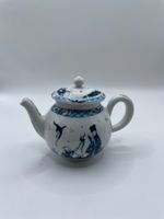 Worcester Fine Porzellan Teekanne, Franklin Mint BlauWeiß
