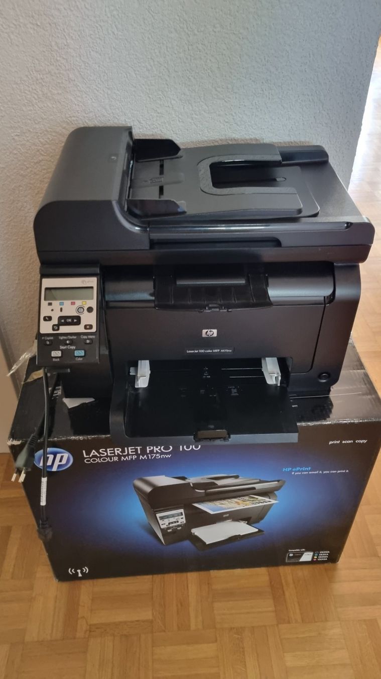 Hewlett Packard Imprimantes: HP Laserjet Pro 100 Colour MFP M175nw – D'occasion à Bubendorf par DucatiMonsterEVO