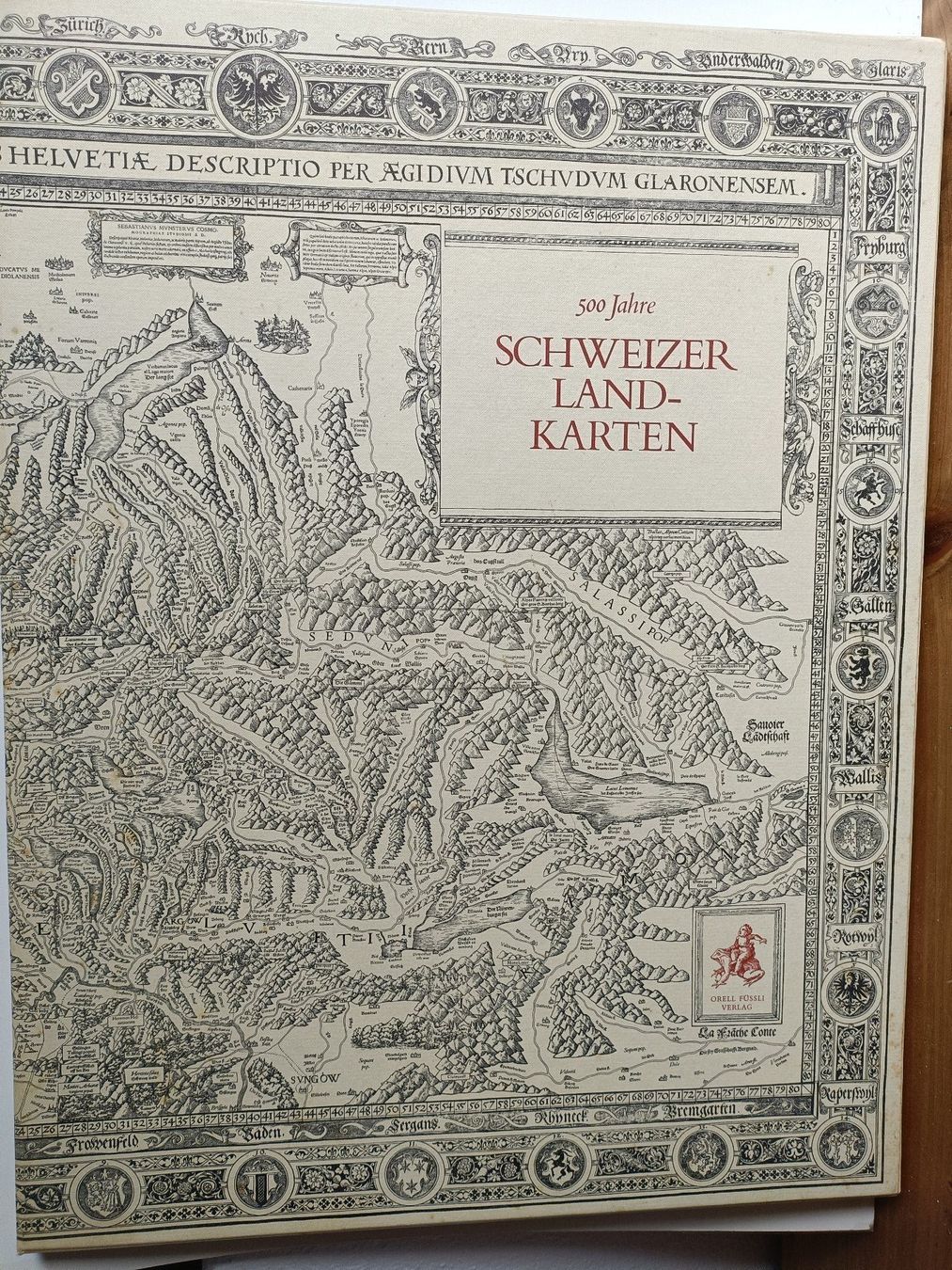 Landkarten & Atlanten: Kunstmappe 500 Jahre Schweizer Landkarte – Gebraucht aus Embrach von Illingen13