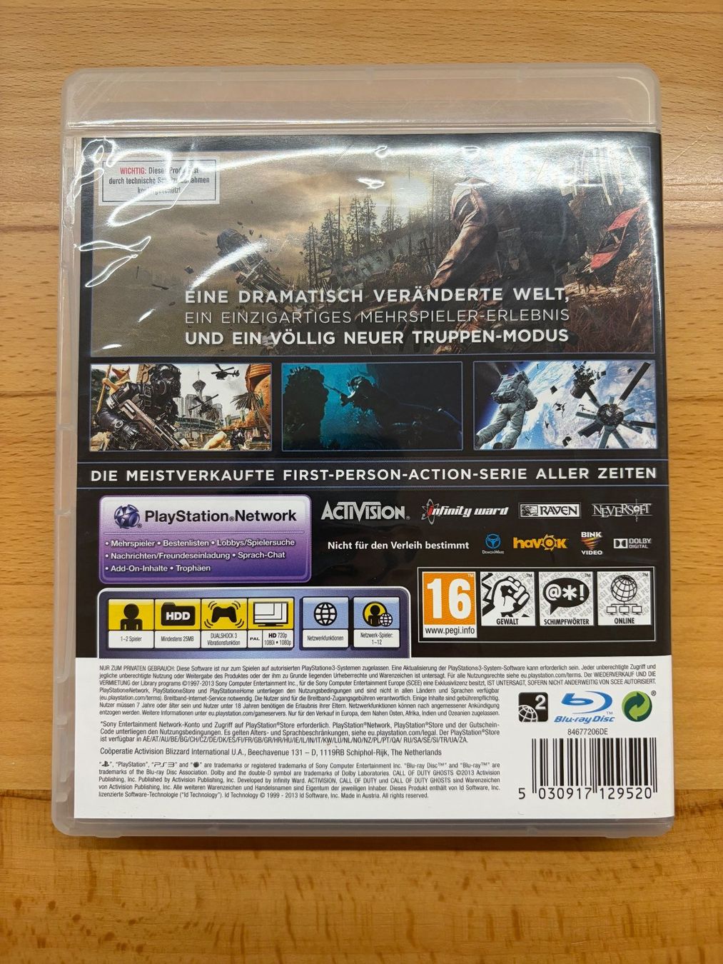 Giochi: Call of Duty: Ghosts - PS3 – Usato da Safenwil venduto da jalumme 1