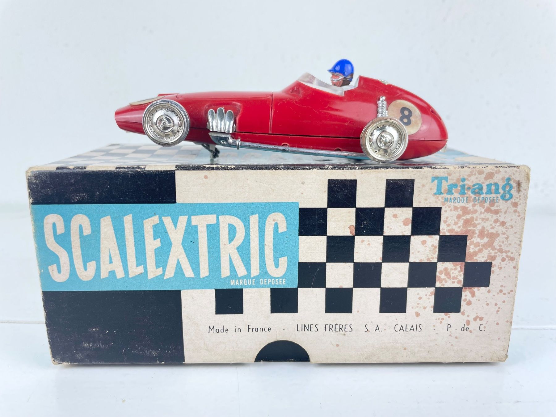 Piste: Vintage Scalextric C59 BRM Red #8 – Nuovo (secondo la descrizione) da Genthod venduto da lightyear63