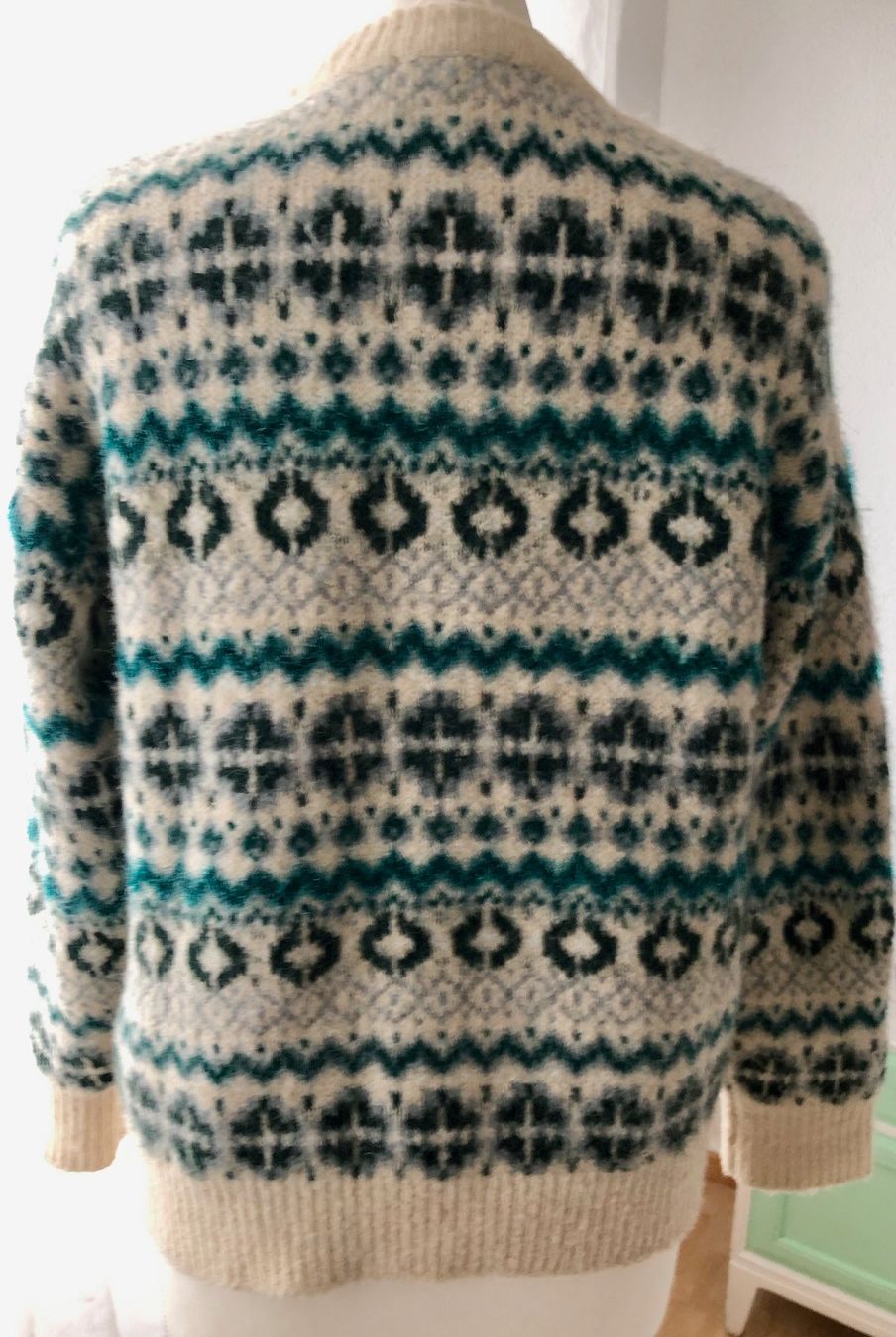 Oysho Maglioni & Felpe: Oysho Norwegerpulli, Pullover, Pulli, warm, S 36, beige grün – Usato da Zürich venduto da DepotCharity 5