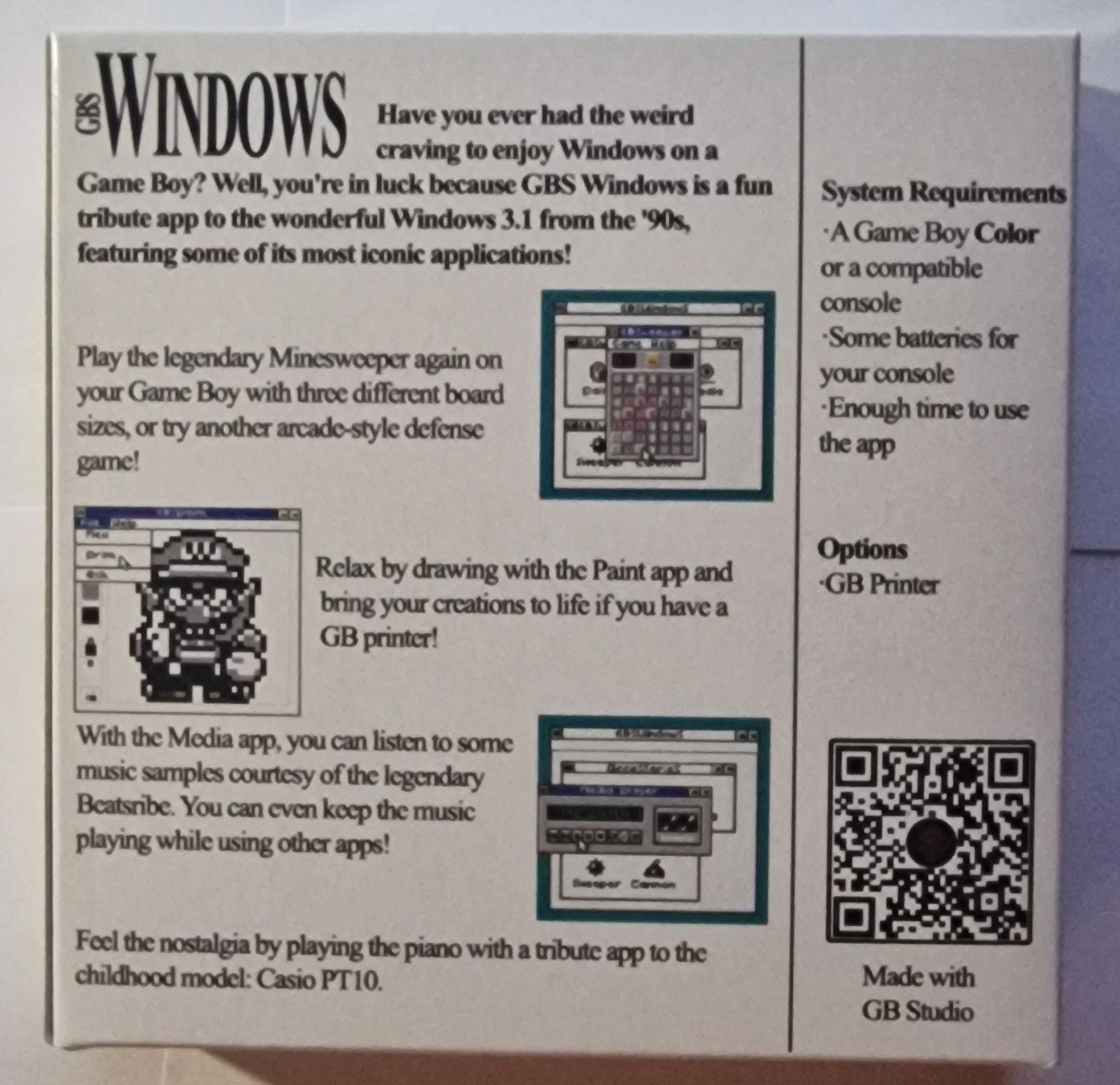 Nintendo Giochi: GBS WINDOWS for Game Boy – Nuovo e nell'imballaggio originale da bern venduto da Ac3 1