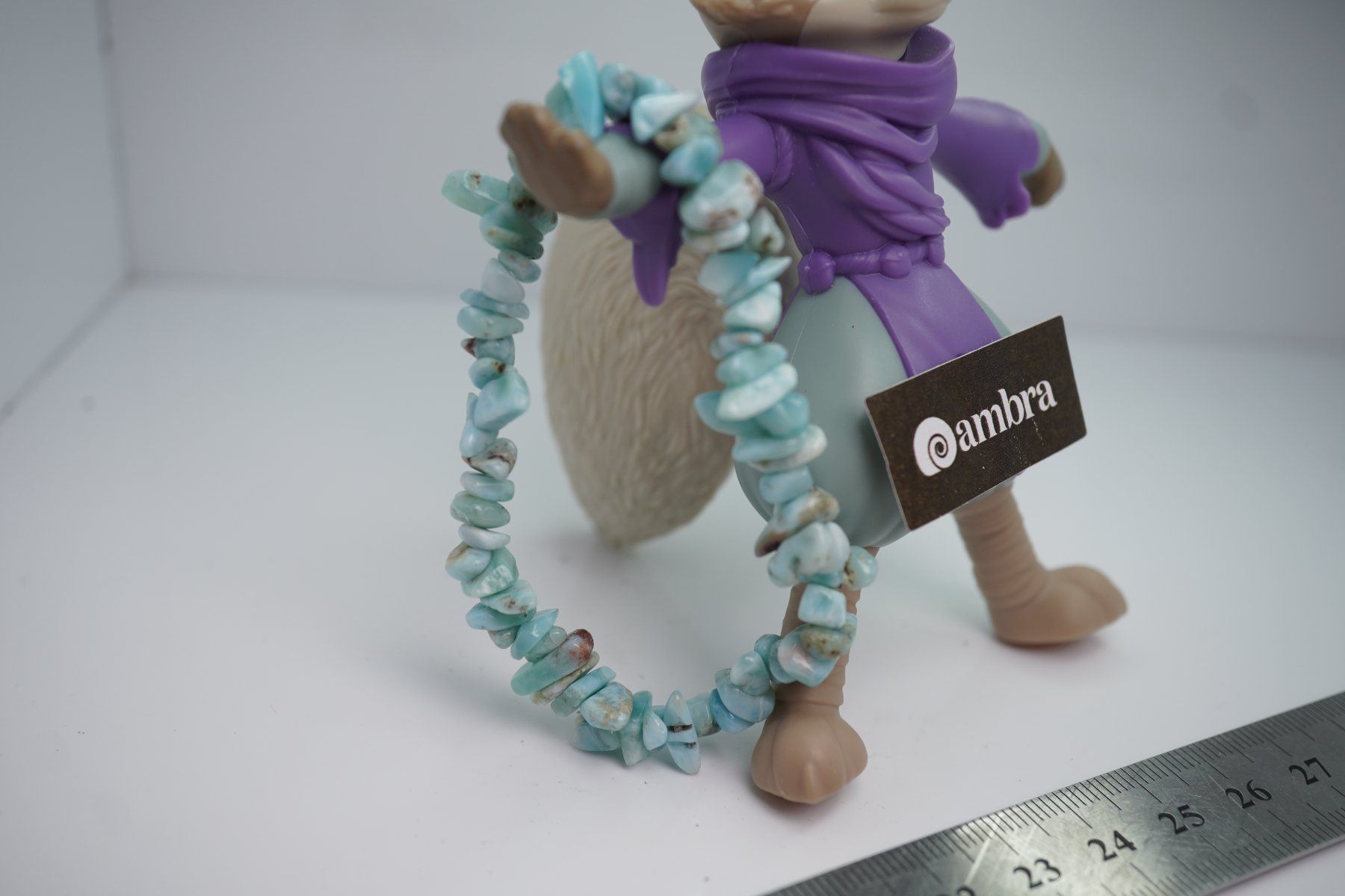 Minerali & Pietre curative: Larimar  Spliter   Armband  direkt      ab 1.-  Auktion – Nuovo e nell'imballaggio originale da Eschenbach SG venduto da topstone 6
