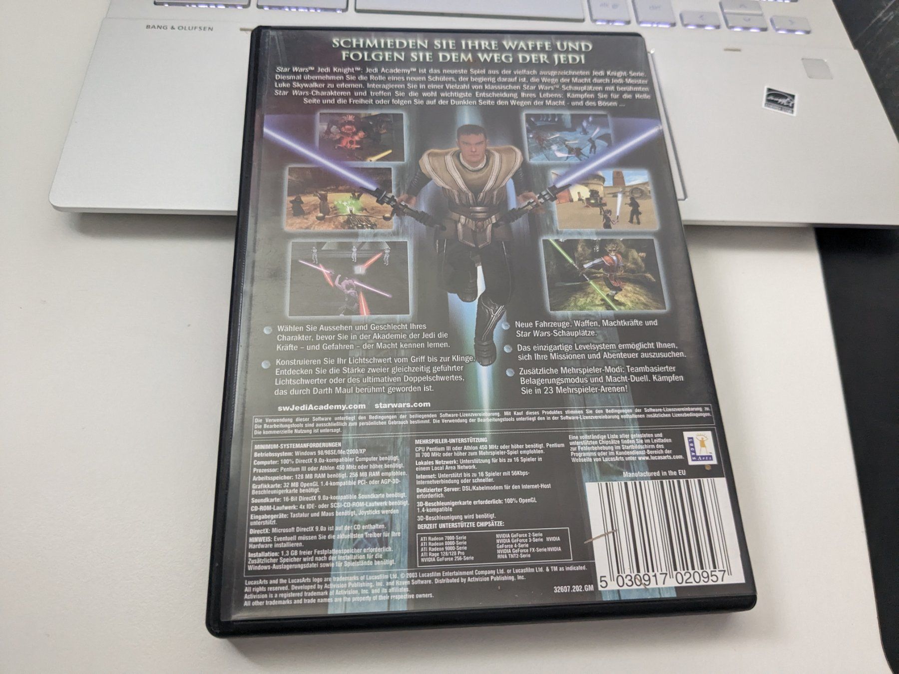 Spiele: Star Wars Jedi Knight : Jedi Academy - PC Game – Gebraucht aus Hünenberg See von SpecialEditionGaming 2