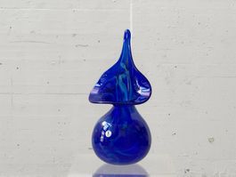 Skulpturale Glasvase von Mdina / Mtarfa Glassblowers Malta